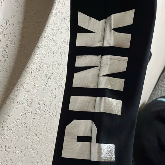 New Without Tag Victoria Secret Pink Fleece Joggers Size XS - Picture 2 of 3